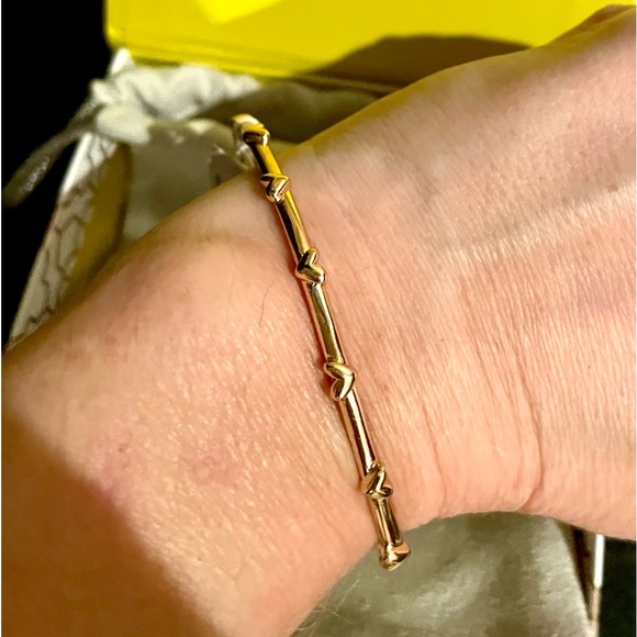 Kendra Scott heart cuff bracelet in rose gold. New w/ tags. - Picture 6 of 6